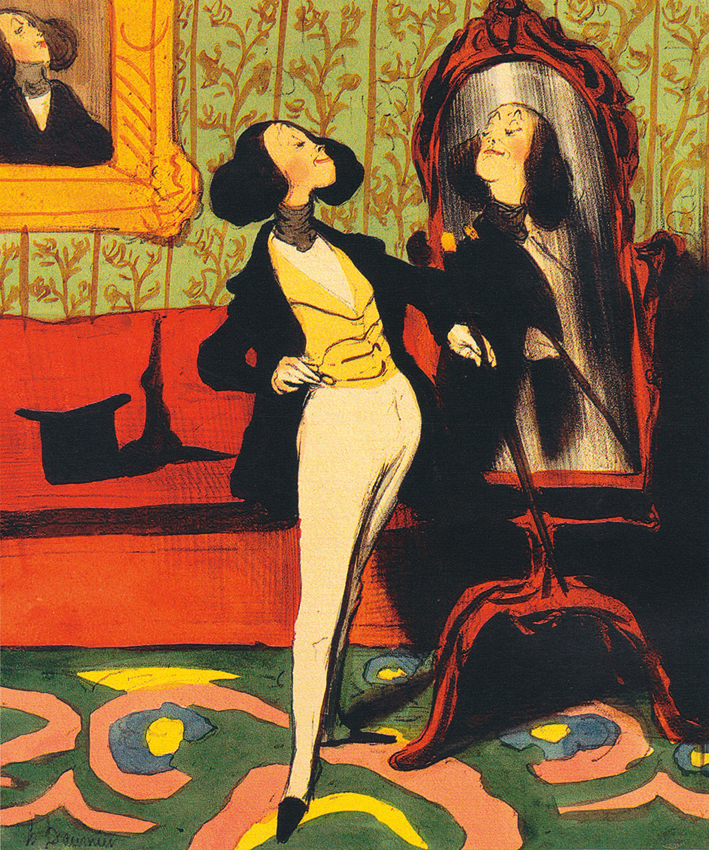  奥诺雷·杜米埃 Honore Daumier ——花花公子